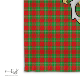 Scottish Gartshore Clan Badge Tartan Coat of Arm Garden Flag - Tartan Plaid Flags Scottish Plaid Tartan Plaid - ScotsTee - scotstee.com