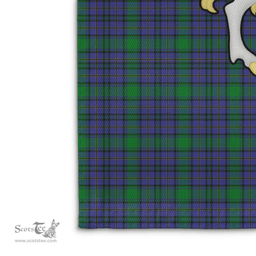 Scottish Hope Clan Badge Tartan Coat of Arm Garden Flag - Tartan Plaid Flags Scottish Plaid Tartan Plaid - ScotsTee - scotstee.com