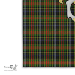 Scottish Brisbane Clan Badge Tartan Coat of Arm Garden Flag - Tartan Plaid Flags Scottish Plaid Tartan Plaid - ScotsTee - scotstee.com