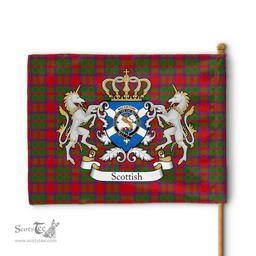 Scottish Mackintosh Clan Badge Tartan Coat of Arm Garden Flag - Tartan Plaid Flags Scottish Plaid Tartan Plaid - ScotsTee - scotstee.com