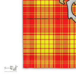 Scottish Macmillan Clan Badge Tartan Coat of Arm Garden Flag - Tartan Plaid Flags Scottish Plaid Tartan Plaid - ScotsTee - scotstee.com