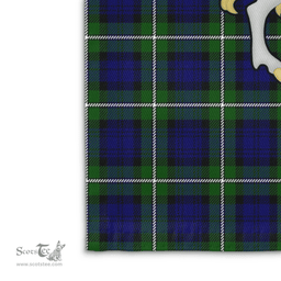 Scottish Forbes Clan Badge Tartan Coat of Arm Garden Flag - Tartan Plaid Flags Scottish Plaid Tartan Plaid - ScotsTee - scotstee.com