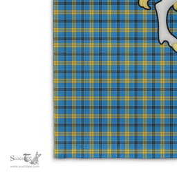 Scottish Laing Clan Badge Tartan Coat of Arm Garden Flag - Tartan Plaid Flags Scottish Plaid Tartan Plaid - ScotsTee - scotstee.com