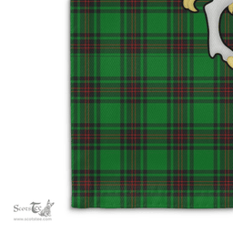 Scottish Logie Clan Badge Tartan Coat of Arm Garden Flag - Tartan Plaid Flags Scottish Plaid Tartan Plaid - ScotsTee - scotstee.com