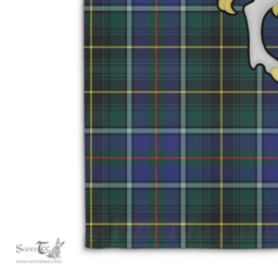 Scottish Macinnes Clan Badge Tartan Coat of Arm Garden Flag - Tartan Plaid Flags Scottish Plaid Tartan Plaid - ScotsTee - scotstee.com