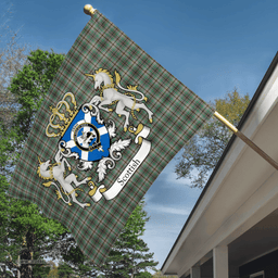 Scottish Craig Clan Badge Tartan Coat of Arm Garden Flag - Tartan Plaid Flags Scottish Plaid Tartan Plaid - ScotsTee - scotstee.com