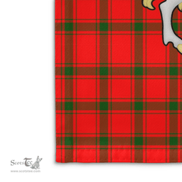 Scottish Macdonald Of Sleat Clan Badge Tartan Coat of Arm Garden Flag - Tartan Plaid Flags Scottish Plaid Tartan Plaid - ScotsTee - scotstee.com