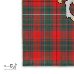 Scottish Cumming Clan Badge Tartan Coat of Arm Garden Flag - Tartan Plaid Flags Scottish Plaid Tartan Plaid - ScotsTee - scotstee.com