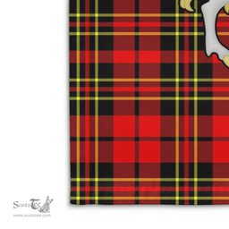 Scottish Brodie Clan Badge Tartan Coat of Arm Garden Flag - Tartan Plaid Flags Scottish Plaid Tartan Plaid - ScotsTee - scotstee.com