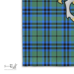 Scottish Falconer Clan Badge Tartan Coat of Arm Garden Flag - Tartan Plaid Flags Scottish Plaid Tartan Plaid - ScotsTee - scotstee.com
