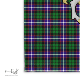 Scottish Hunter Clan Badge Tartan Coat of Arm Garden Flag - Tartan Plaid Flags Scottish Plaid Tartan Plaid - ScotsTee - scotstee.com