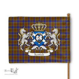 Scottish Balfour Clan Badge Tartan Coat of Arm Garden Flag - Tartan Plaid Flags Scottish Plaid Tartan Plaid - ScotsTee - scotstee.com