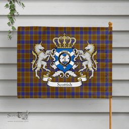 Scottish Balfour Clan Badge Tartan Coat of Arm Garden Flag - Tartan Plaid Flags Scottish Plaid Tartan Plaid - ScotsTee - scotstee.com