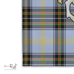 Scottish Bell Clan Badge Tartan Coat of Arm Garden Flag - Tartan Plaid Flags Scottish Plaid Tartan Plaid - ScotsTee - scotstee.com