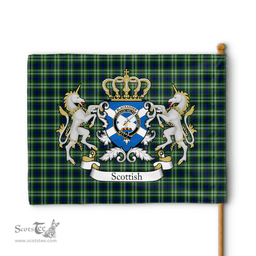 Scottish Blackadder Clan Badge Tartan Coat of Arm Garden Flag - Tartan Plaid Flags Scottish Plaid Tartan Plaid - ScotsTee - scotstee.com