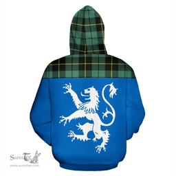 Scottish Wallace Hunting Ancient Clan Tartan Hoodie - Scotland Lion Style Scottish Plaid Tartan Plaid