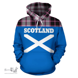 Scottish MacPherson Hunting Modern Clan Tartan Hoodie - Scotland Lion Style Scottish Plaid Tartan Plaid