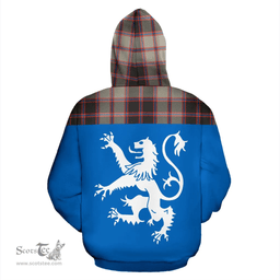 Scottish MacPherson Hunting Ancient Clan Tartan Hoodie - Scotland Lion Style Scottish Plaid Tartan Plaid