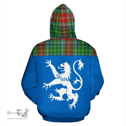 Scottish Muirhead Clan Tartan Hoodie - Scotland Lion Style Scottish Plaid Tartan Plaid