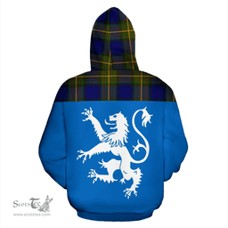 Scottish More (Muir) Clan Tartan Hoodie - Scotland Lion Style Scottish Plaid Tartan Plaid