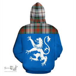 Scottish MacDuff Dress Ancient Clan Tartan Hoodie - Scotland Lion Style Scottish Plaid Tartan Plaid