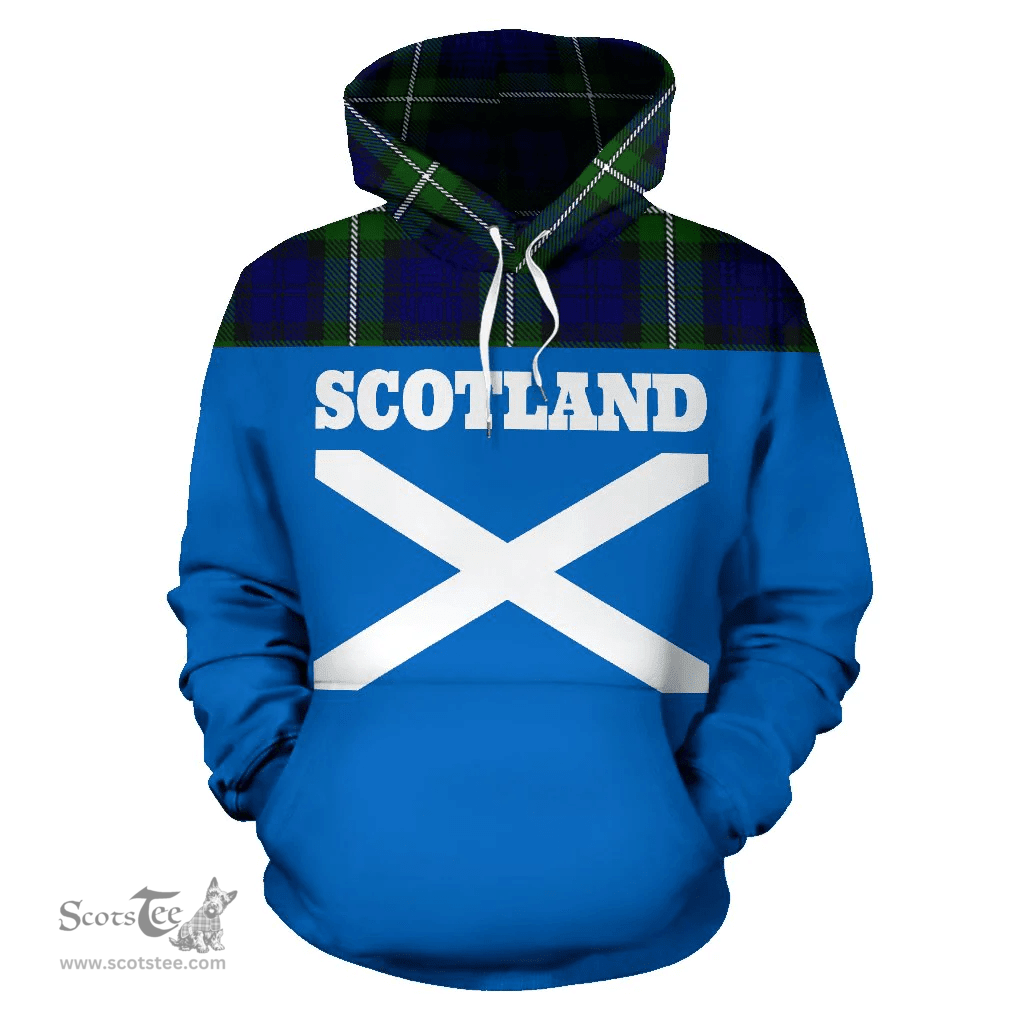 Scottish Forbes Modern Clan Tartan Hoodie - Scotland Lion Style Scottish Plaid Tartan Plaid