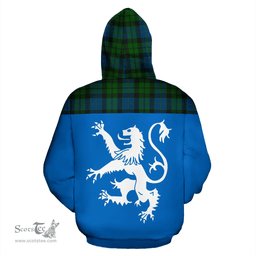 Scottish MacKay Clan Tartan Hoodie - Scotland Lion Style Scottish Plaid Tartan Plaid
