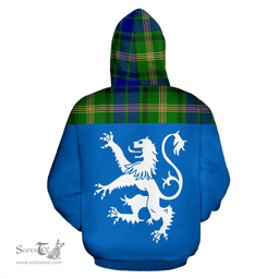 Scottish Maitland Clan Tartan Hoodie - Scotland Lion Style Scottish Plaid Tartan Plaid