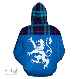 Scottish McCorquodale Clan Tartan Hoodie - Scotland Lion Style Scottish Plaid Tartan Plaid