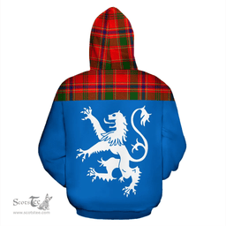 Scottish Munro Modern Clan Tartan Hoodie - Scotland Lion Style Scottish Plaid Tartan Plaid