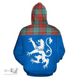 Scottish Dunbar Ancient Clan Tartan Hoodie - Scotland Lion Style Scottish Plaid Tartan Plaid
