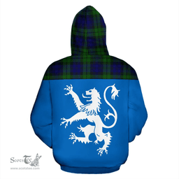 Scottish Campbell Modern Clan Tartan Hoodie - Scotland Lion Style Scottish Plaid Tartan Plaid