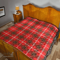 Scottish Duke of Rothesay Modern Clan Tartan Quilt - Classic Scottish Plaid Tartan Plaid