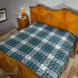 Scottish Campbell Dress Clan Tartan Quilt - Classic Scottish Plaid Tartan Plaid