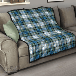 Scottish Campbell Dress Clan Tartan Quilt - Classic Scottish Plaid Tartan Plaid