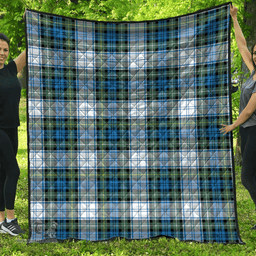 Scottish Campbell Dress Clan Tartan Quilt - Classic Scottish Plaid Tartan Plaid