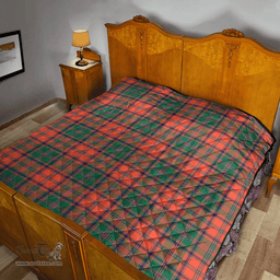 Scottish Stewart of Appin Ancient Clan Tartan Quilt - Classic Scottish Plaid Tartan Plaid