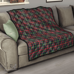 Scottish MacKintosh Hunting Modern Clan Tartan Quilt - Classic Scottish Plaid Tartan Plaid