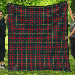 Scottish MacKintosh Hunting Modern Clan Tartan Quilt - Classic Scottish Plaid Tartan Plaid