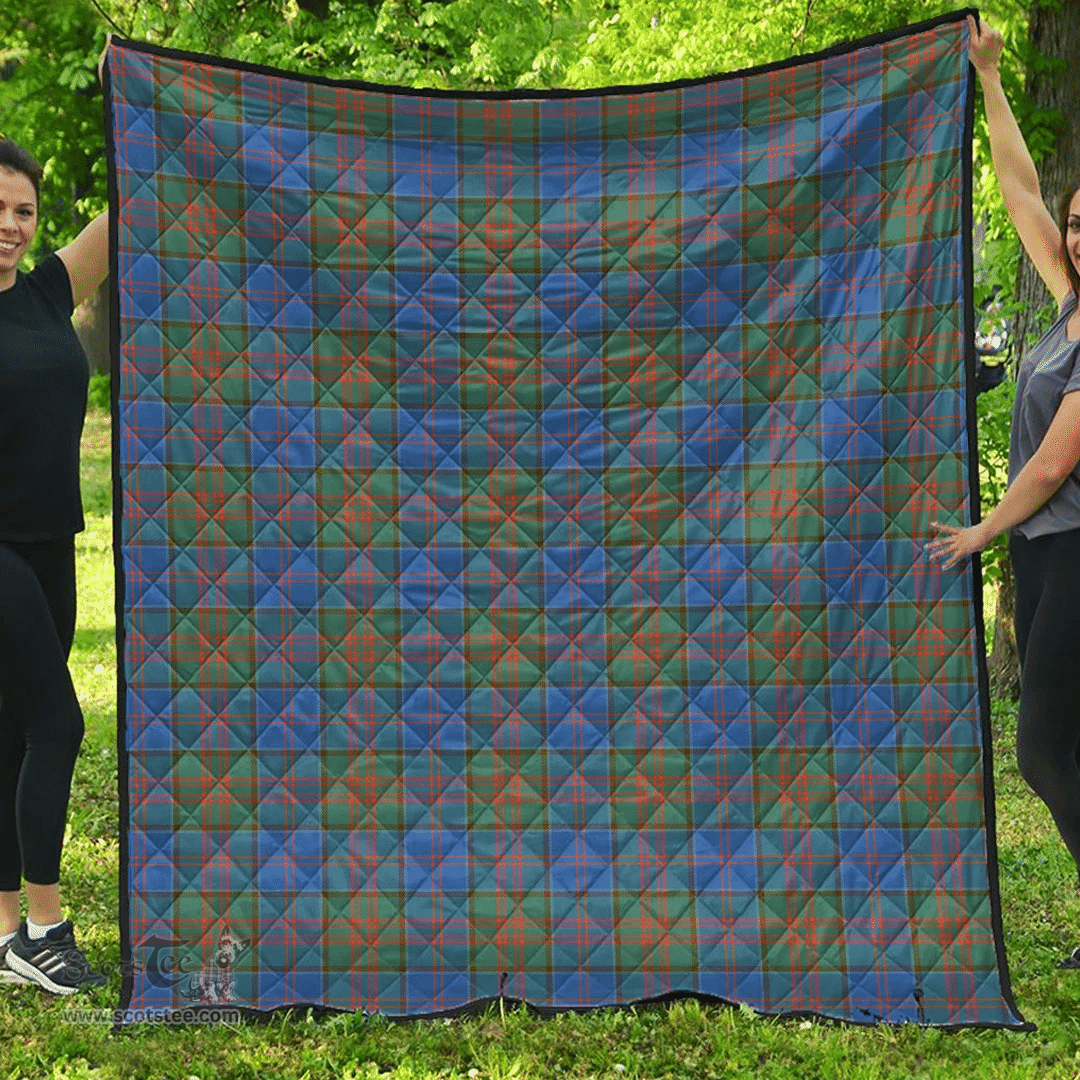 Scottish Stewart of Appin Hunting Ancient Clan Tartan Quilt - Classic Scottish Plaid Tartan Plaid