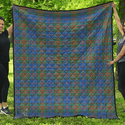 Scottish Stewart of Appin Hunting Ancient Clan Tartan Quilt - Classic Scottish Plaid Tartan Plaid