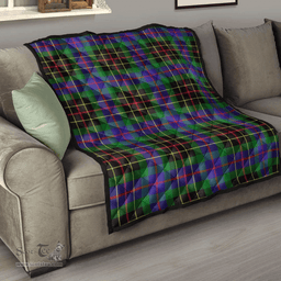 Scottish Brodie Hunting Modern Clan Tartan Quilt - Classic Scottish Plaid Tartan Plaid
