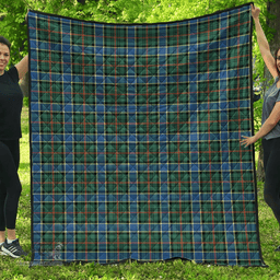 Scottish Ogilvie Hunting Modern Clan Tartan Quilt - Classic Scottish Plaid Tartan Plaid