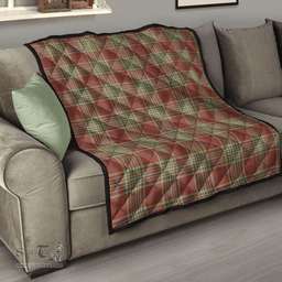 Scottish MacGillivray Hunting Ancient Clan Tartan Quilt - Classic Scottish Plaid Tartan Plaid