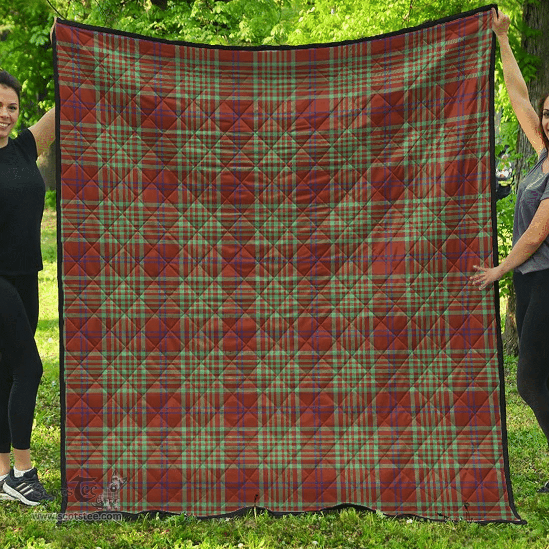 Scottish MacGillivray Hunting Ancient Clan Tartan Quilt - Classic Scottish Plaid Tartan Plaid