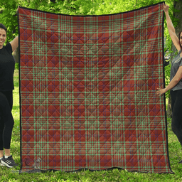 Scottish MacGillivray Hunting Ancient Clan Tartan Quilt - Classic Scottish Plaid Tartan Plaid