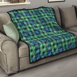 Scottish Graham of Montrose Ancient Clan Tartan Quilt - Classic Scottish Plaid Tartan Plaid
