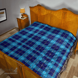 Scottish MacSporran Ancient Clan Tartan Quilt - Classic Scottish Plaid Tartan Plaid