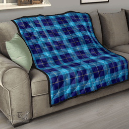 Scottish MacSporran Ancient Clan Tartan Quilt - Classic Scottish Plaid Tartan Plaid
