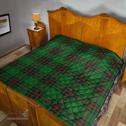 Scottish Fife District Clan Tartan Quilt - Classic Scottish Plaid Tartan Plaid